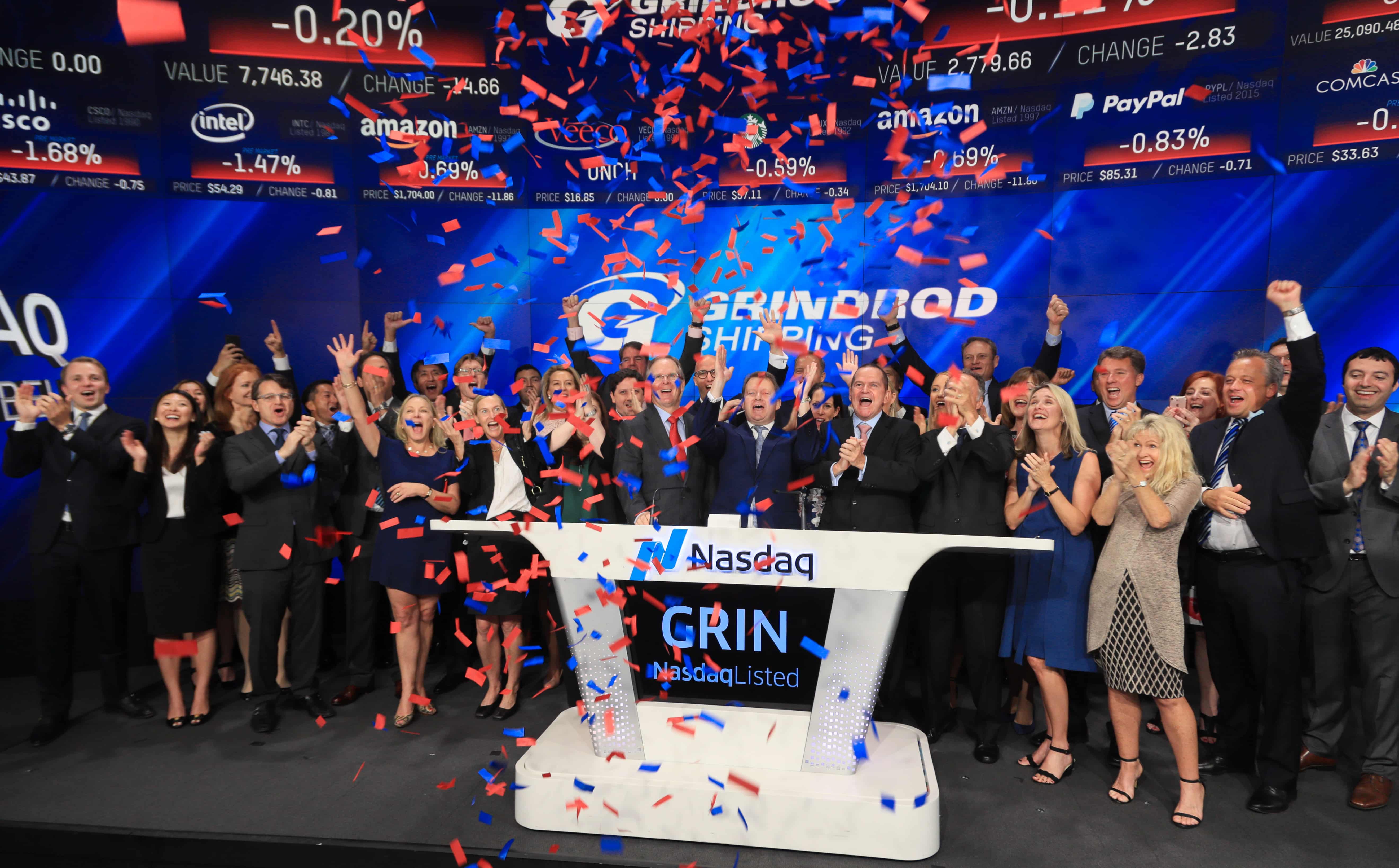 Grindrod Shipping lists on the Nasdaq and on the JSE