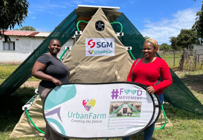 SGM partners with Urban Farm Africa to empower communities